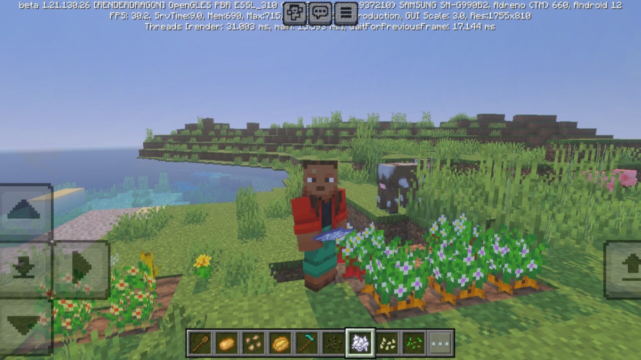 Twilight Flowering Crops Texture Pack for Minecraft PE