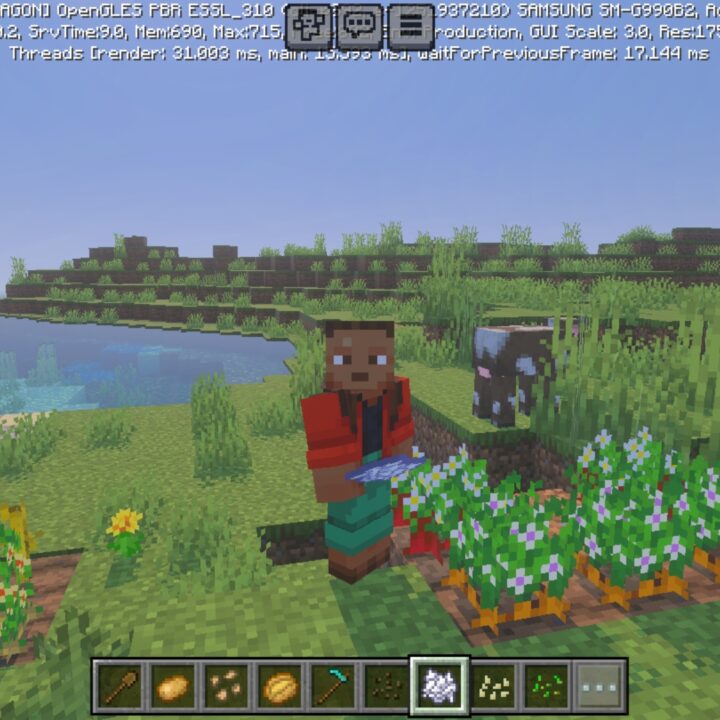 Twilight Flowering Crops Texture Pack for Minecraft PE