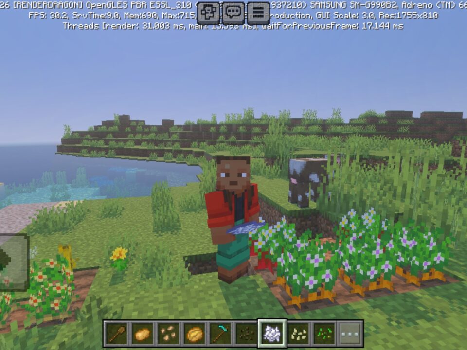 Twilight Flowering Crops Texture Pack for Minecraft PE