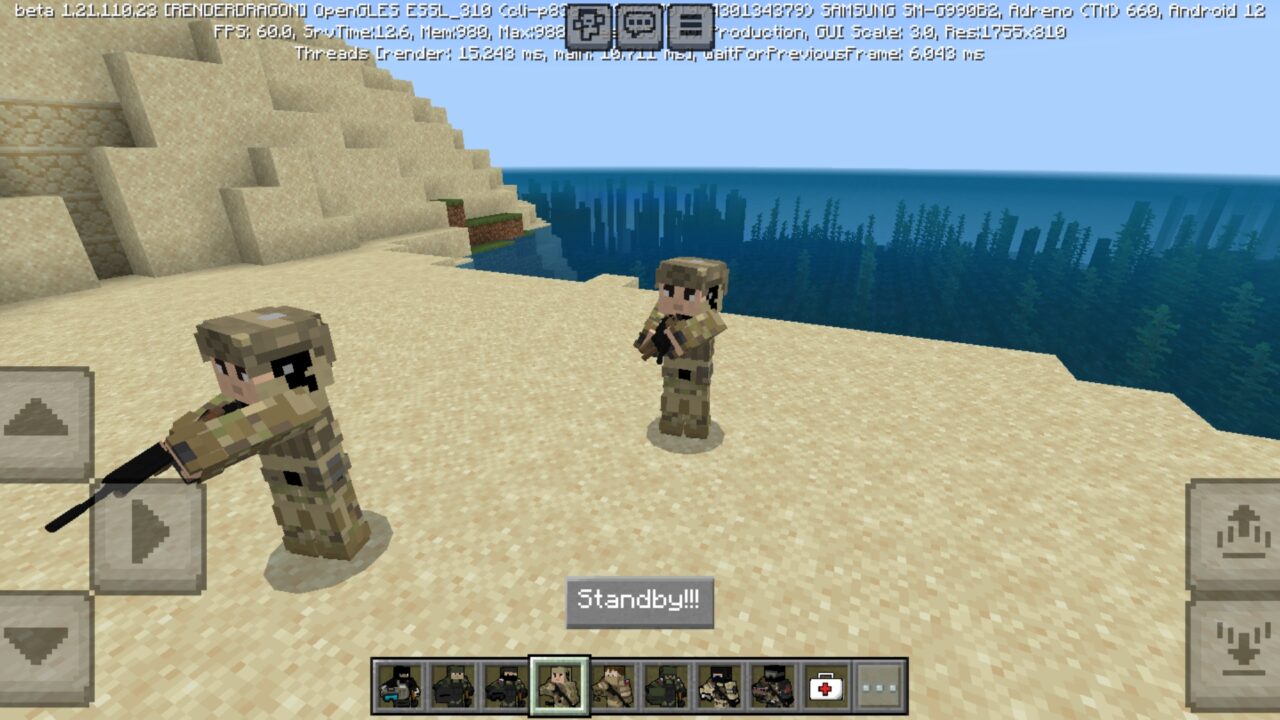 USA from Project Silent Mod for Minecraft PE