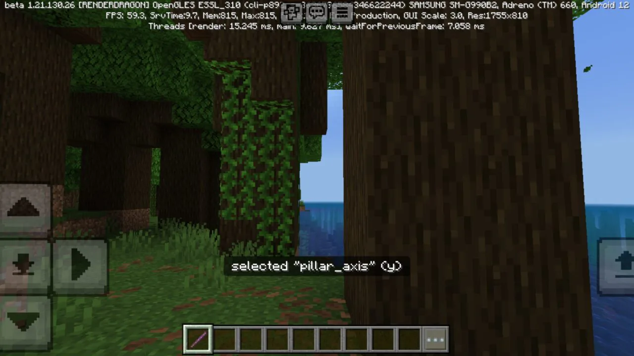 Use It from Debug Stick Mod for Minecraft PE