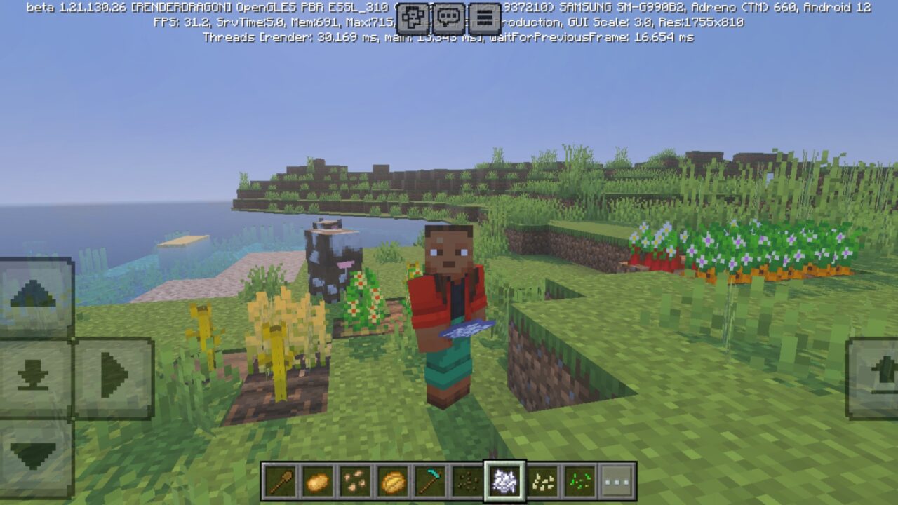 Variants from Twilights Flowering Crops Texture Pack for Minecraft PE