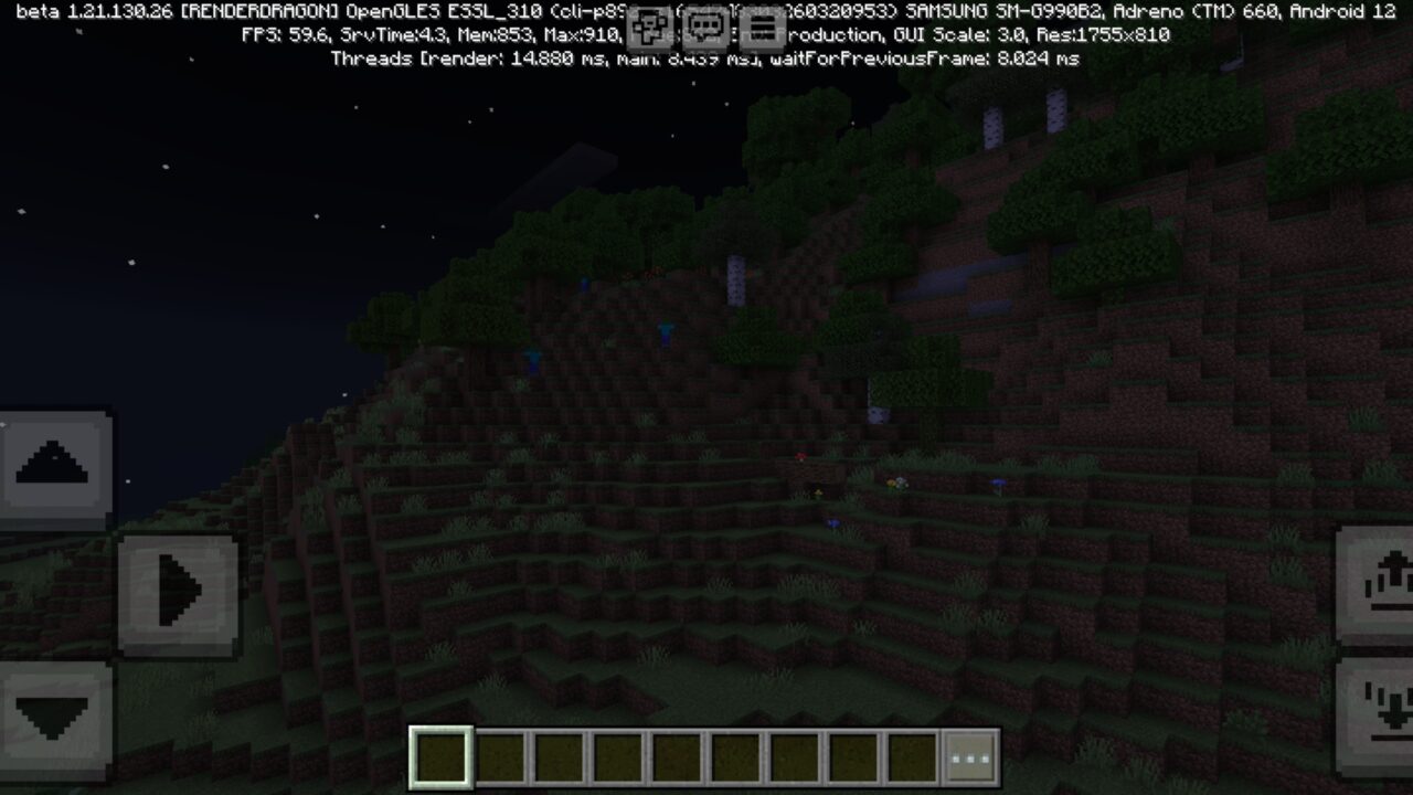 Vibrant Visuals from Night Vision Texture Pack for Minecraft PE