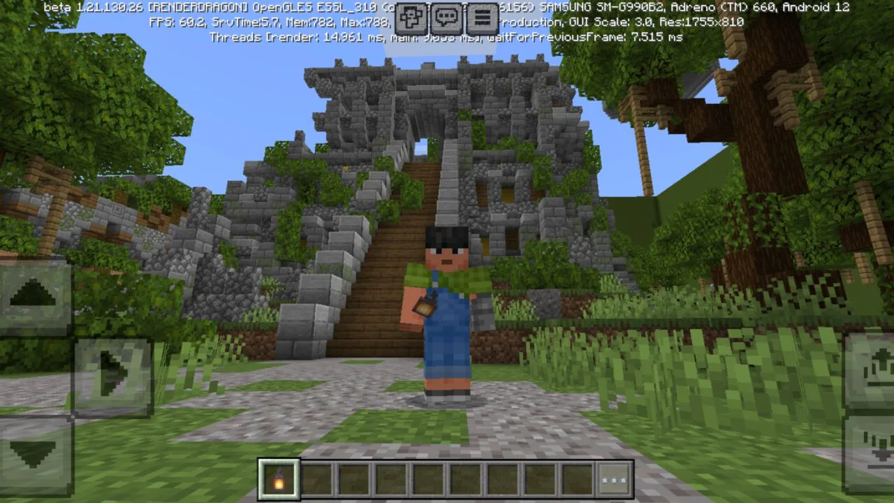 Wall Map for Minecraft PE