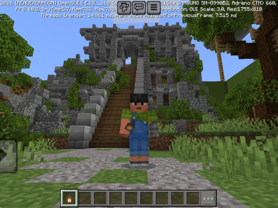 Wall Map for Minecraft PE