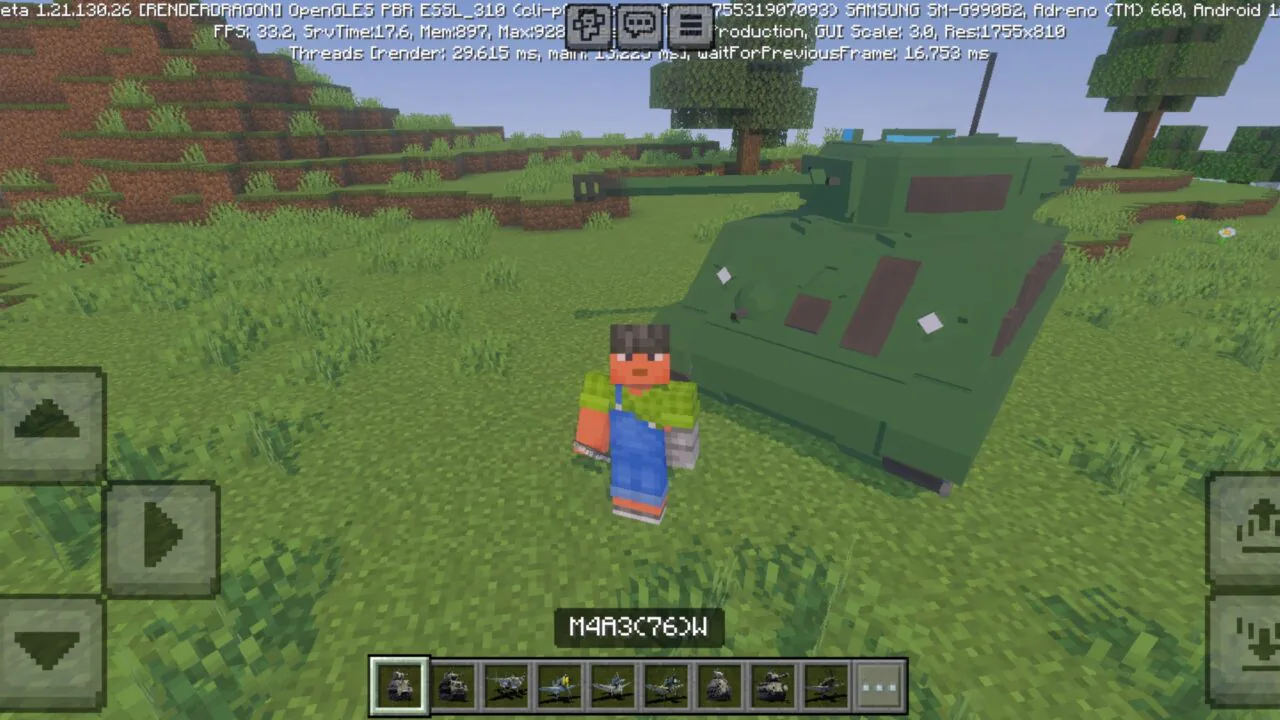 War Thunder Mod for Minecraft PE
