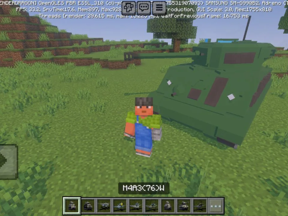 War Thunder Mod for Minecraft PE