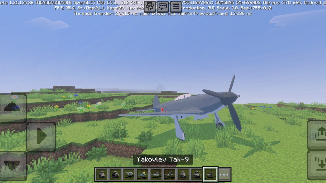 Yak from War Thunder Mod for Minecraft PE