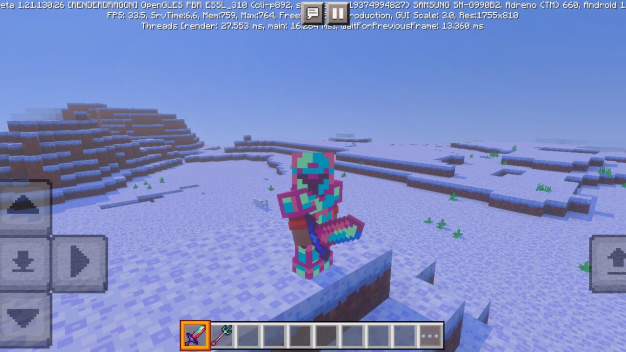 Armor from Starlight Fairytale Texture Pack for Minecraft PE