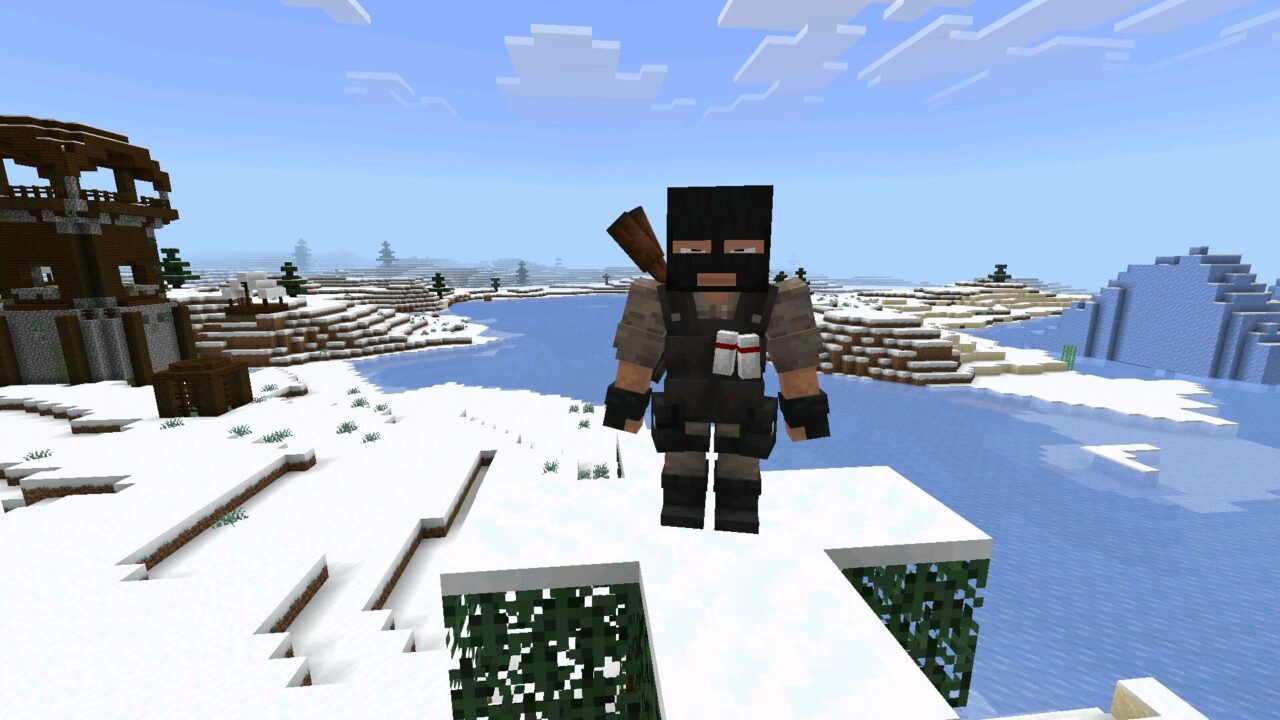 Boss from Terrorist Mod for Minecraft PE