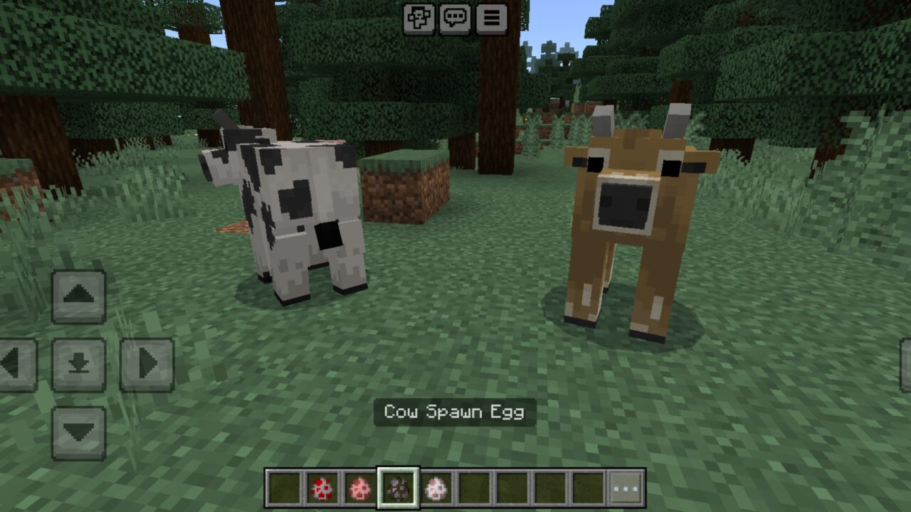 Cow from Better Farm Animals Texture Pack for Minecraft PE