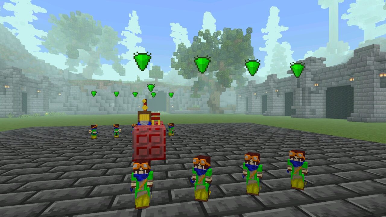 Defense from Toys and Monsters Mod for Minecraft PE
