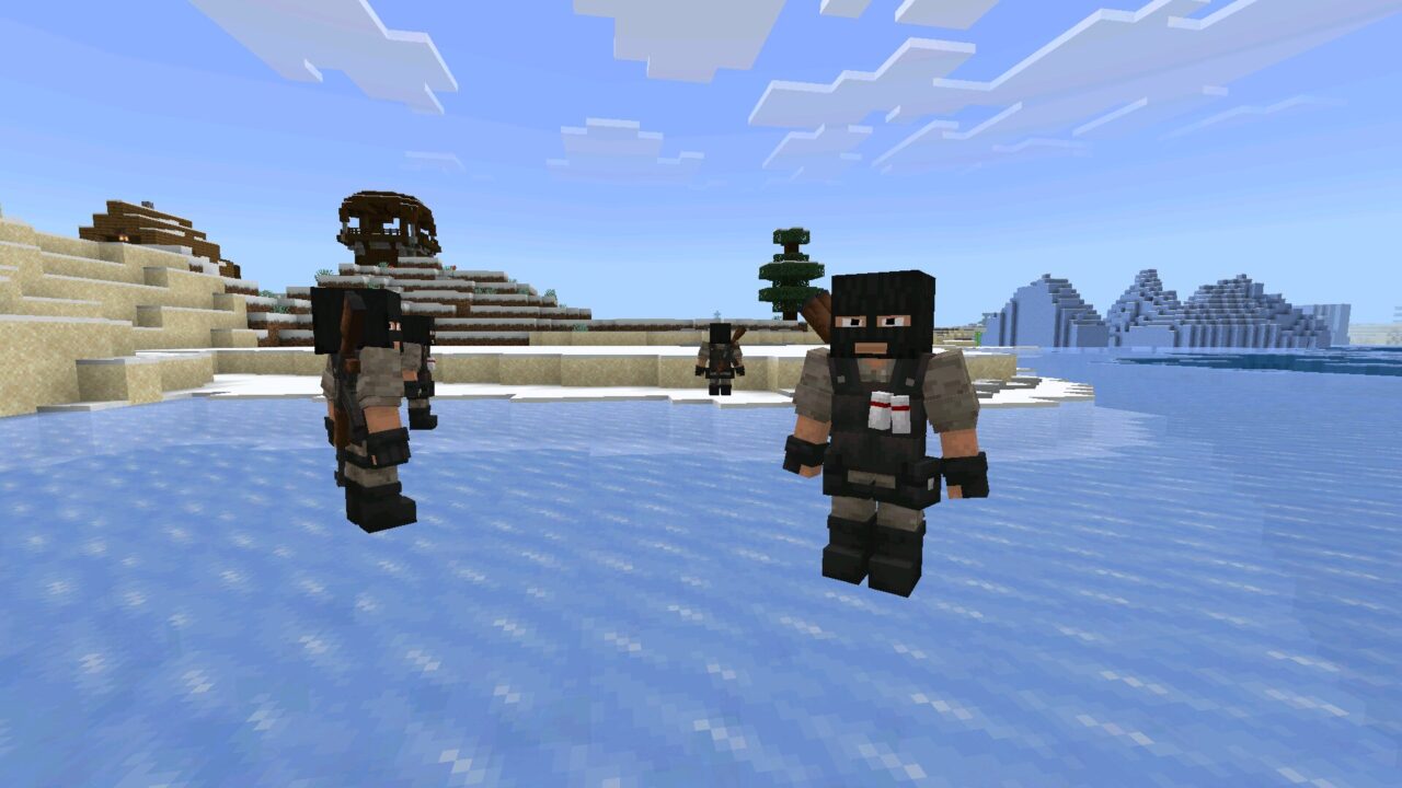 Enemy from Terrorist Mod for Minecraft PE