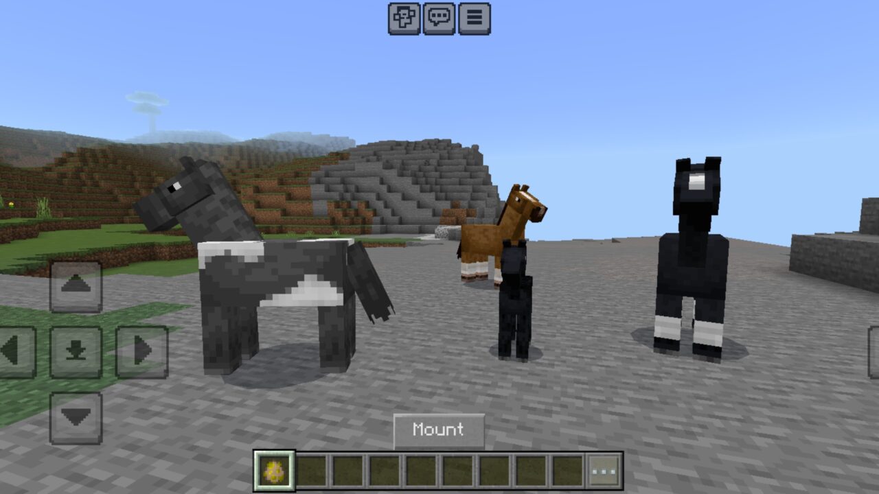 Horse from Better Farm Animals Texture Pack for Minecraft PE