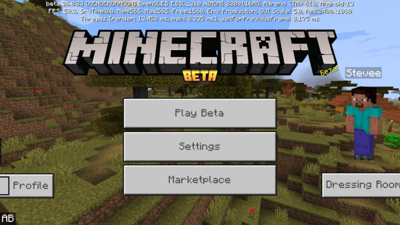Minecraft PE 26.0.23