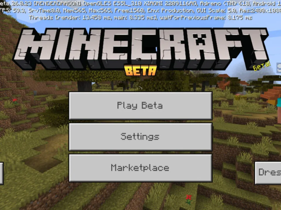 Download Minecraft 26 0 23 1 26 0 23 Preview Beta APK For Android
