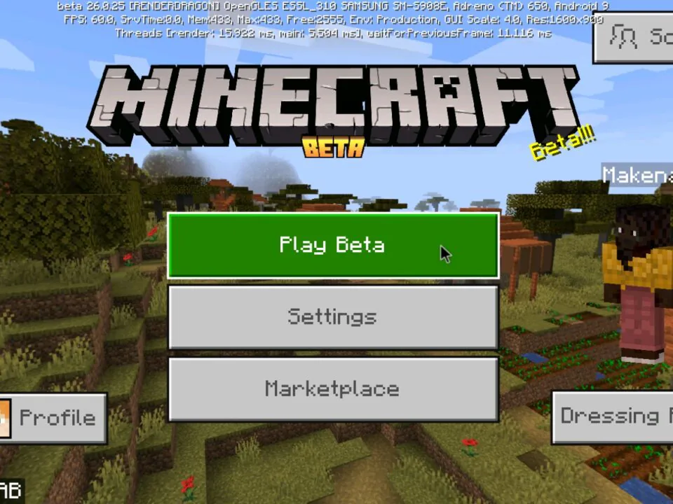 Minecraft PE 26.0.25 (1.26.0.25)
