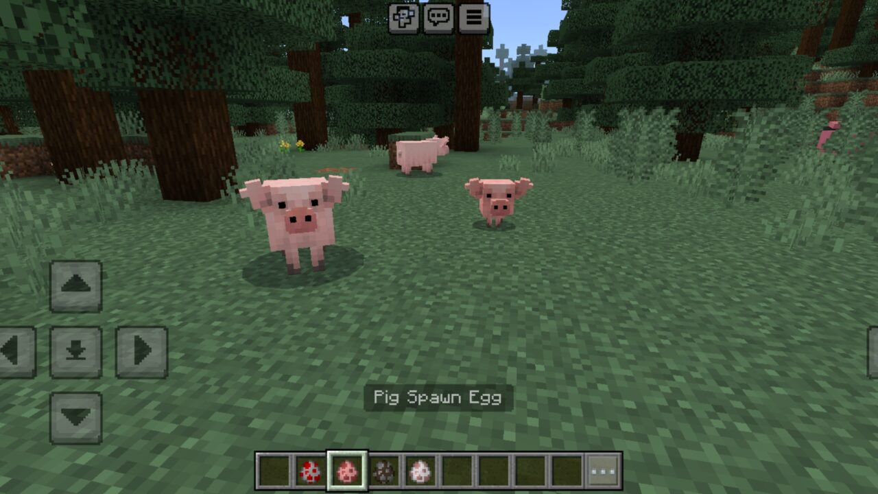 Pig from Better Farm Animals Texture Pack for Minecraft PE