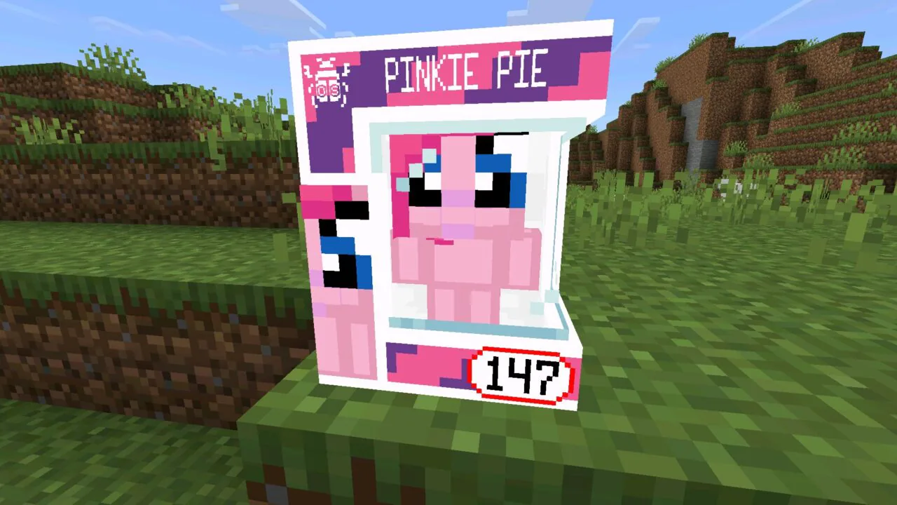 Pinkie Pie from Funko Box Mod for Minecraft PE