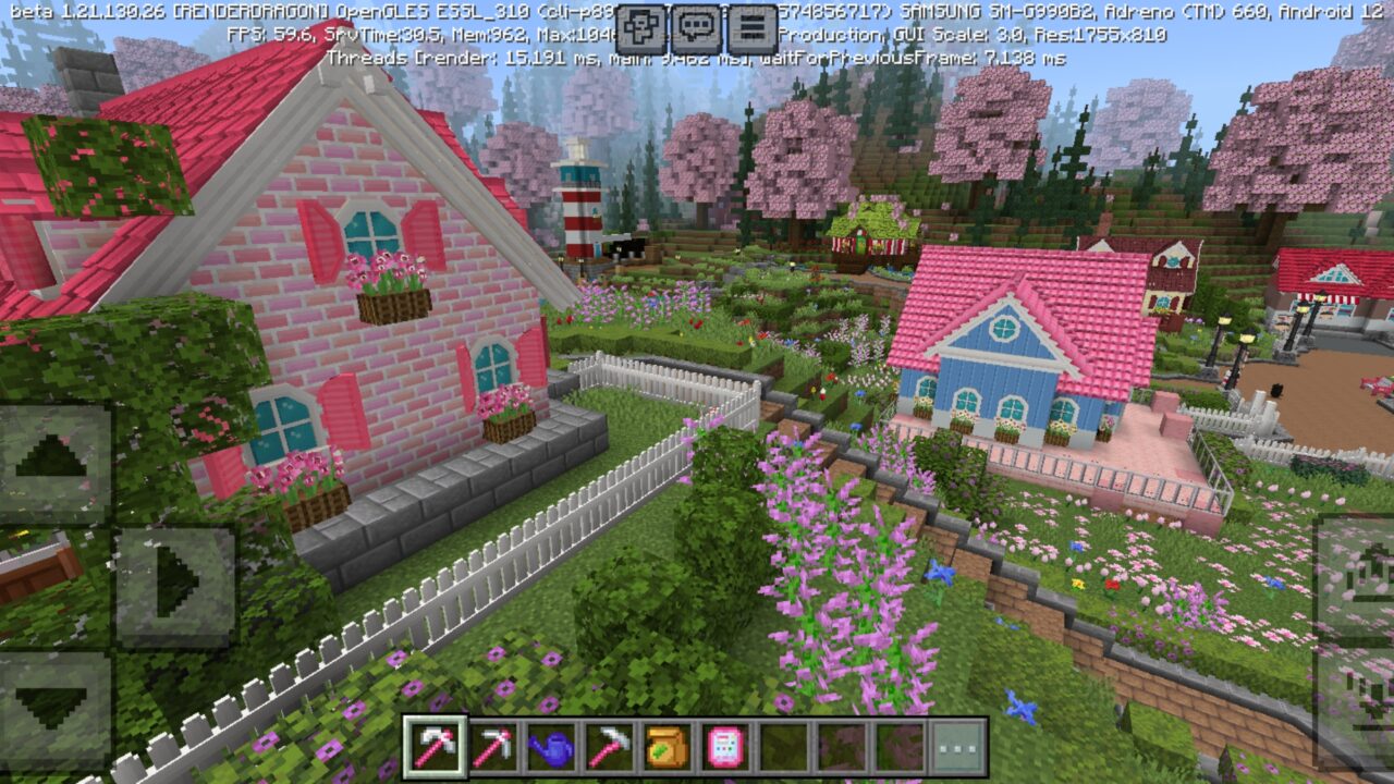 Territory from Hello Kitty Map for Minecraft PE