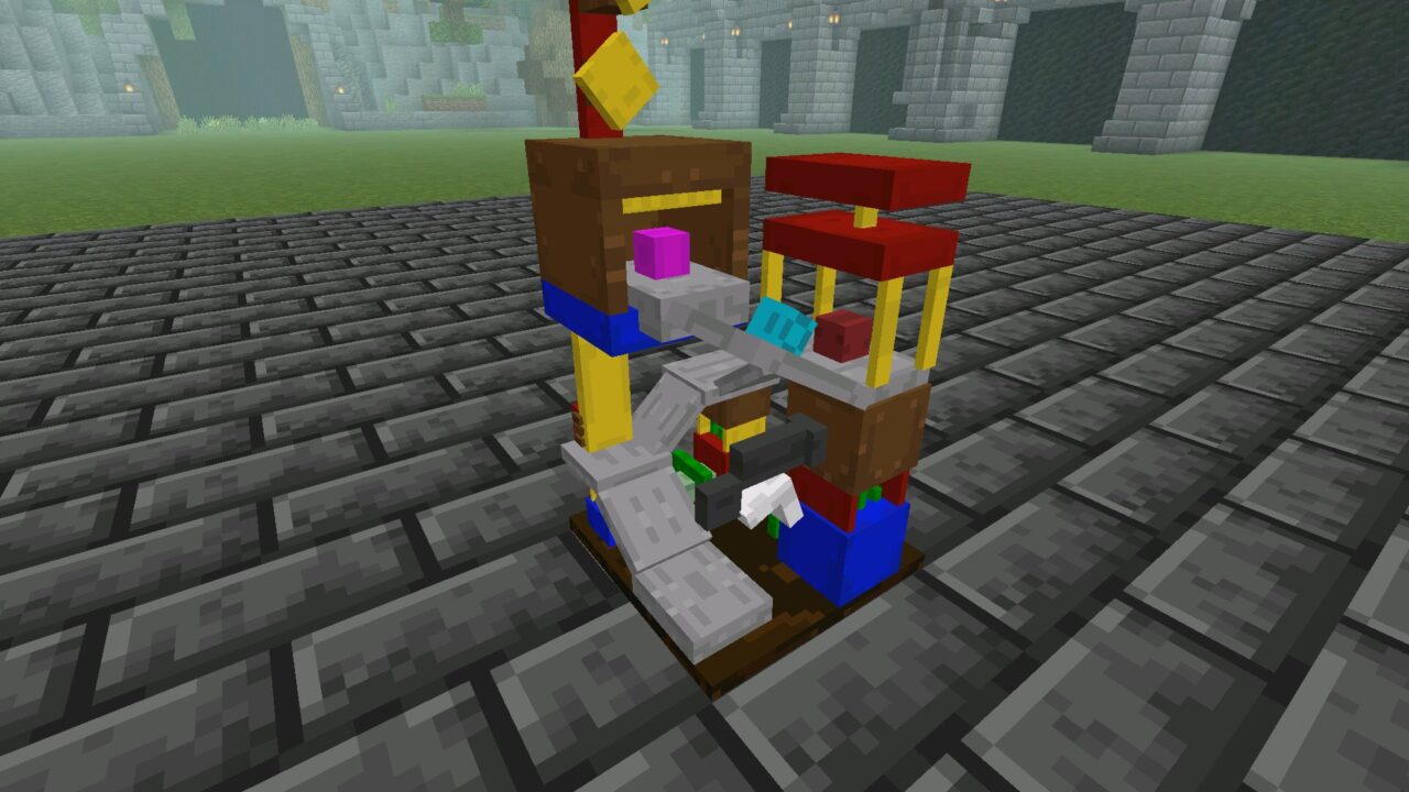 Workshop from Toys and Monsters Mod for Minecraft PE