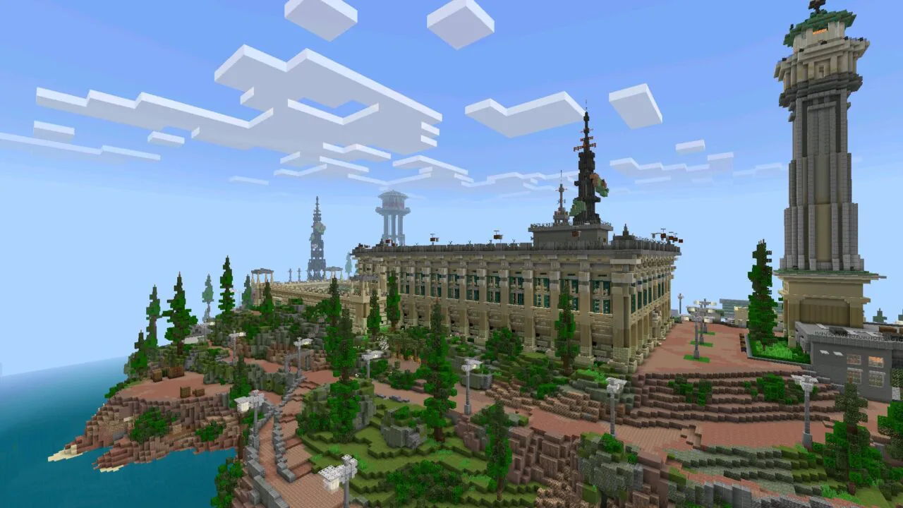 Alcatraz Prison Map for Minecraft PE
