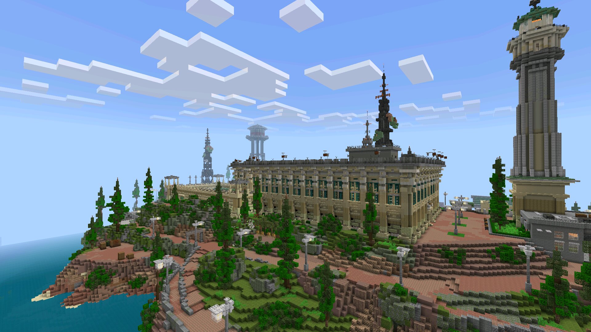 Download Alcatraz Prison Map for Minecraft PE