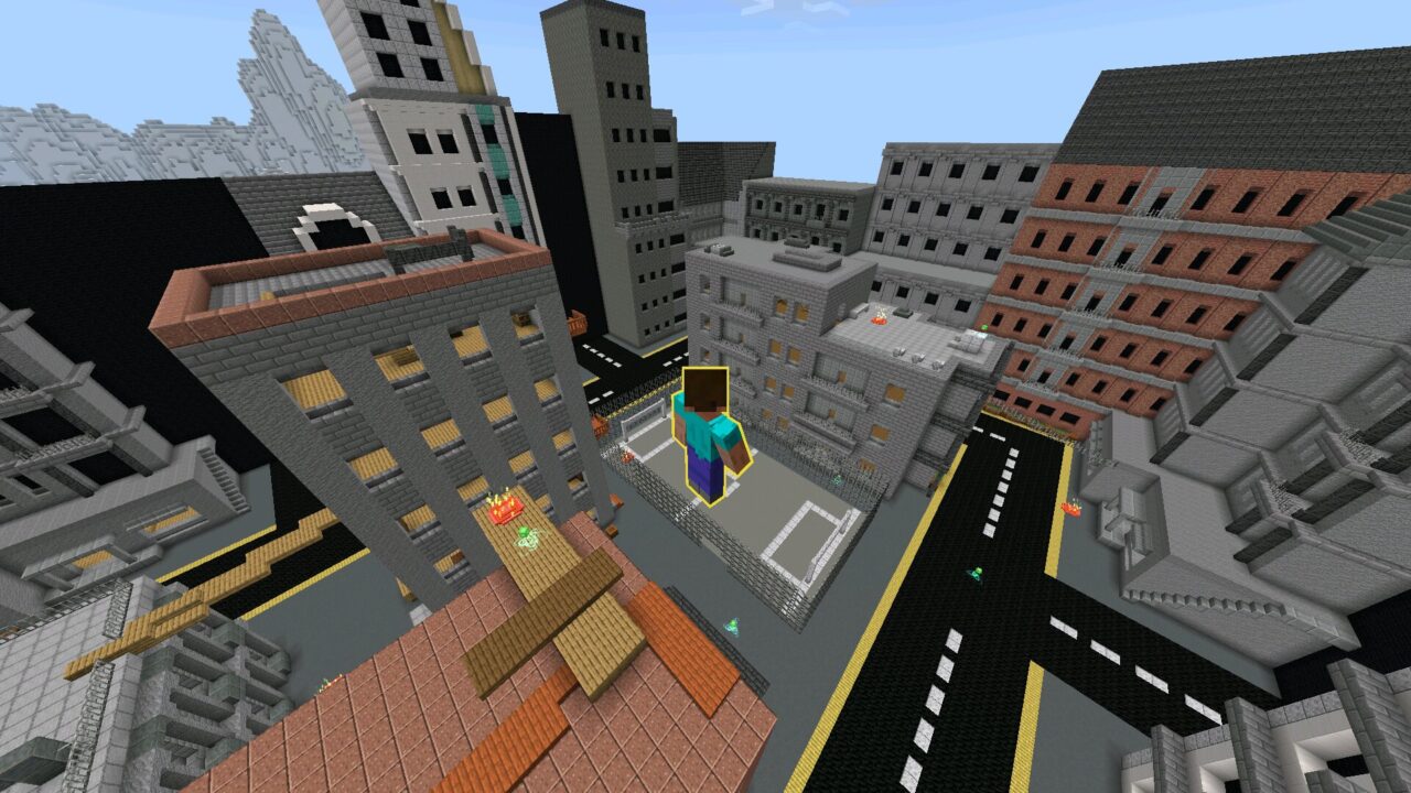 City from Tag Map for Minecraft PE