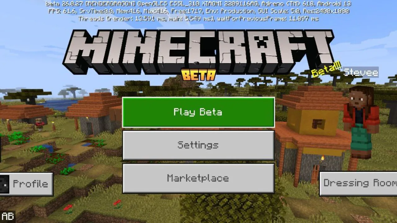 Minecraft PE 26.0.27 (1.26.0.27) APK