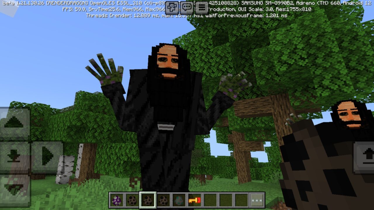 Monster from A Rolling Giant Mod for Minecraft PE