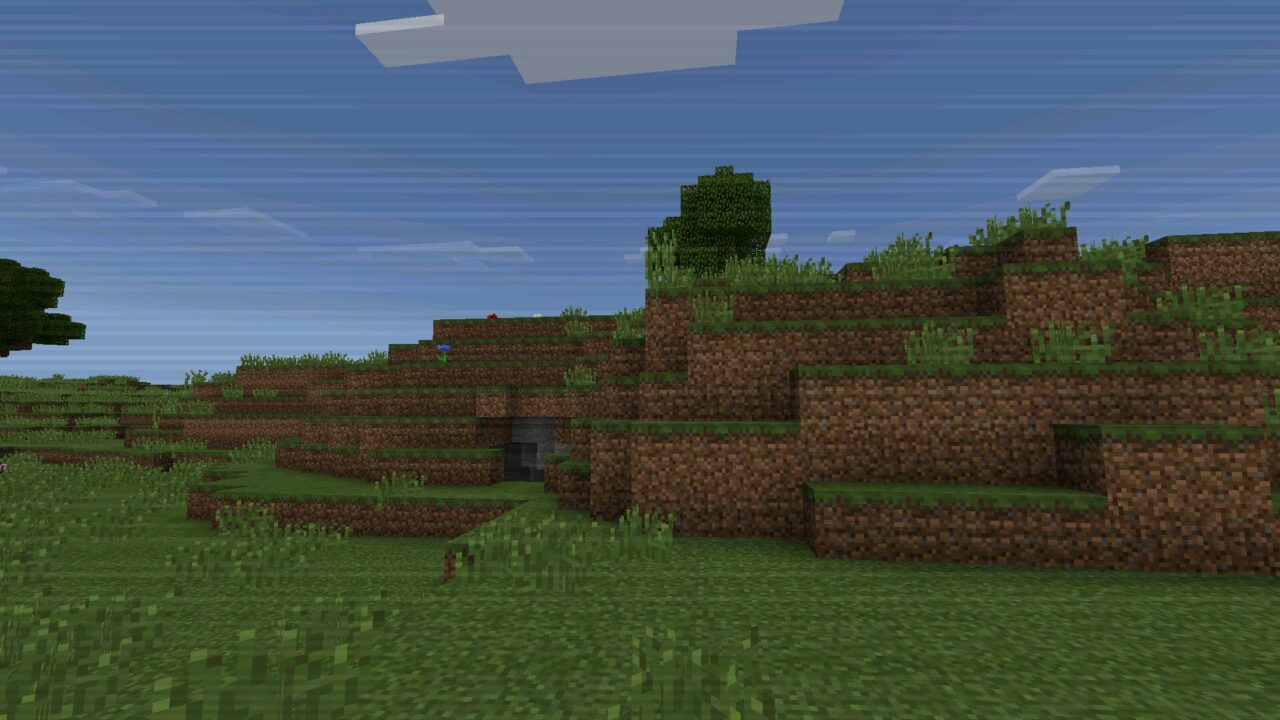 Scenery from Broken Script Mod for Minecraft PE