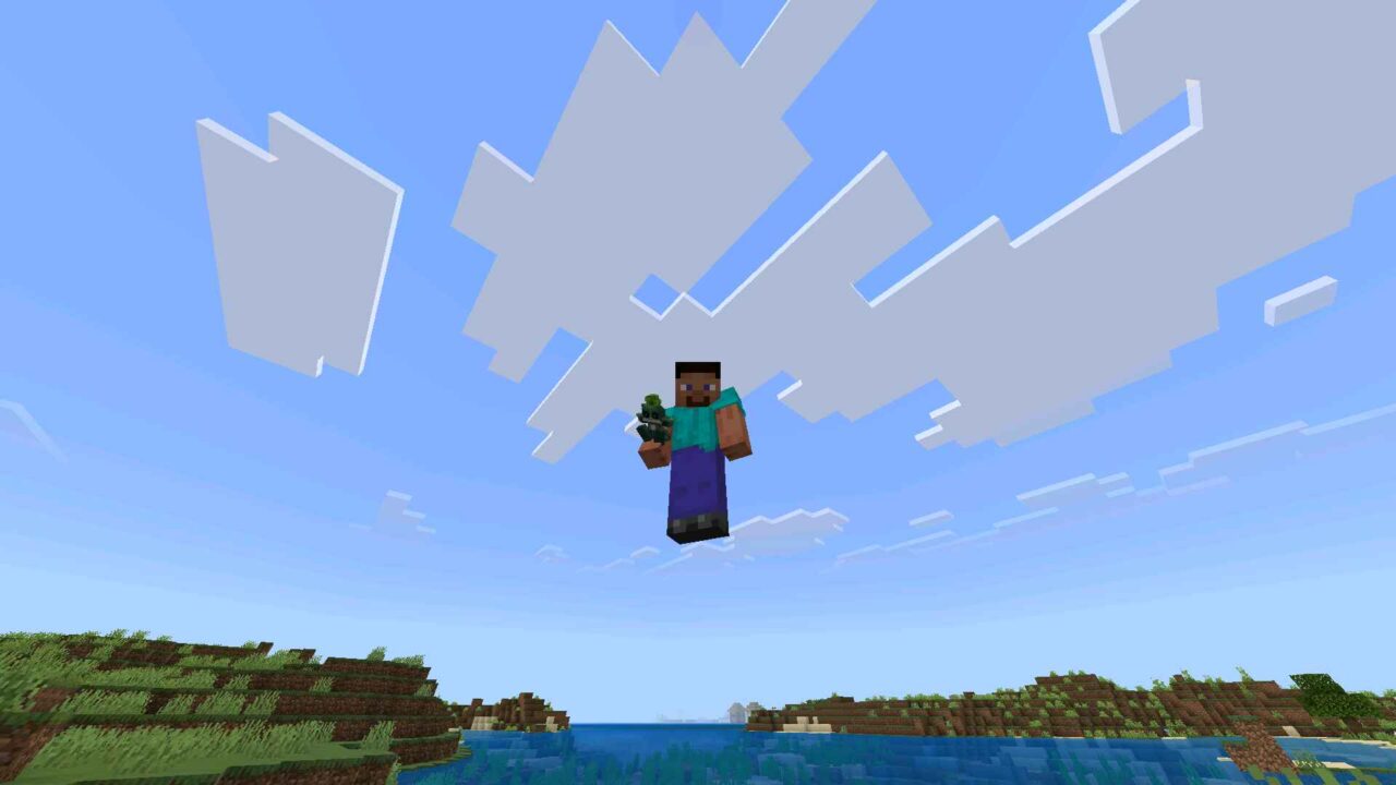 Steve from Hytale Texture Pack for Minecraft PE