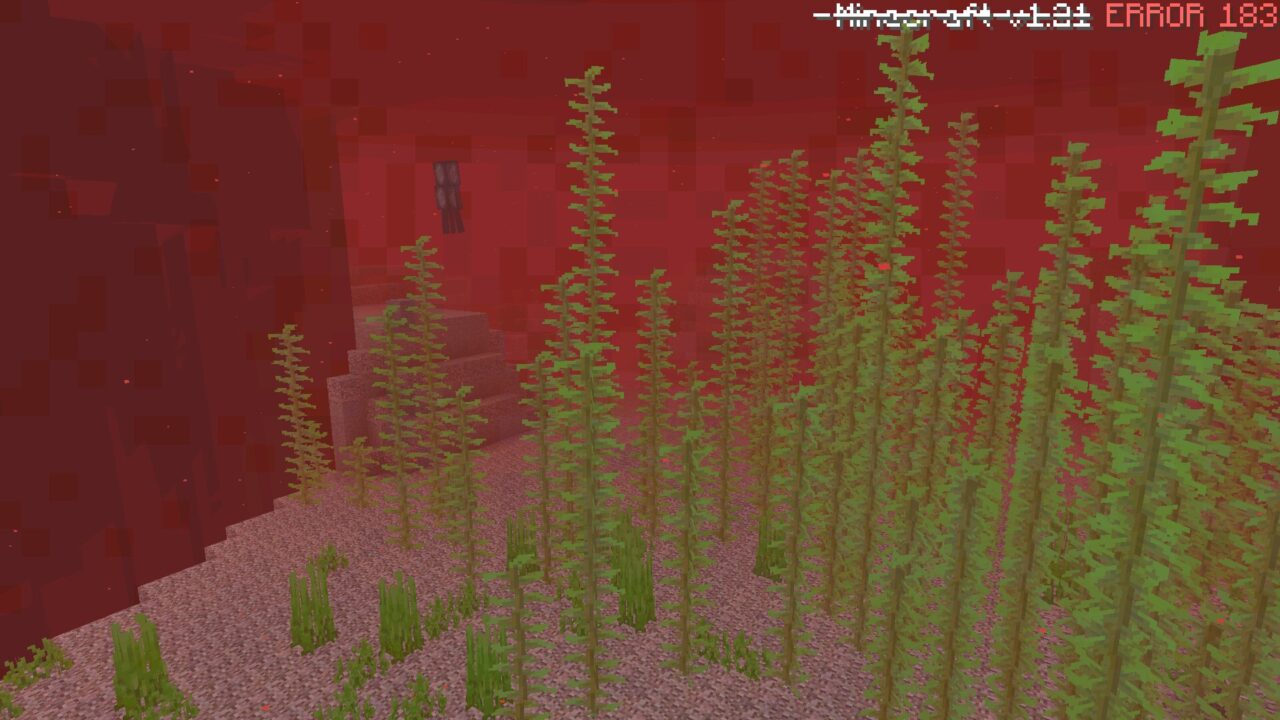 Underwater from Error 183 Mod for Minecraft PE