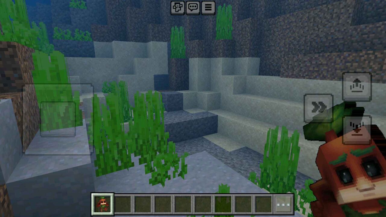 Underwater from Hytale Texture Pack for Minecraft PE