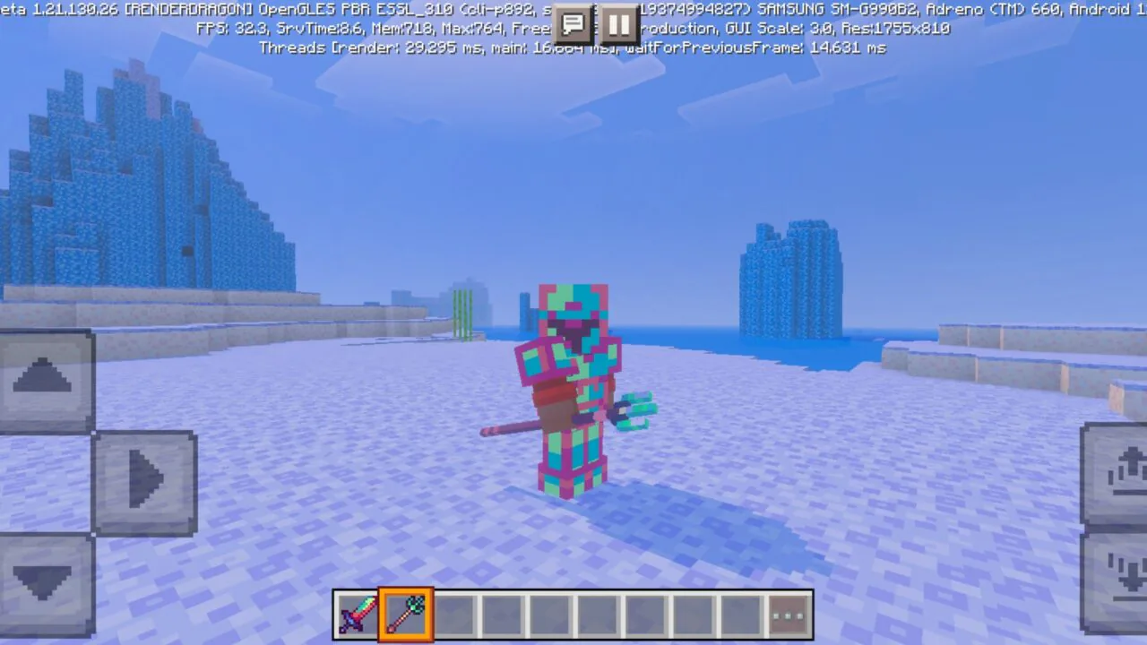 Weapon from Starlight Fairytale Texture Pack for Minecraft PE