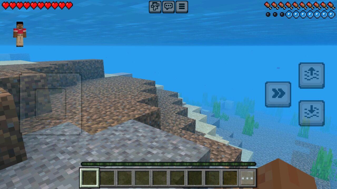 Breathing from Aquaman Mod for Minecraft PE