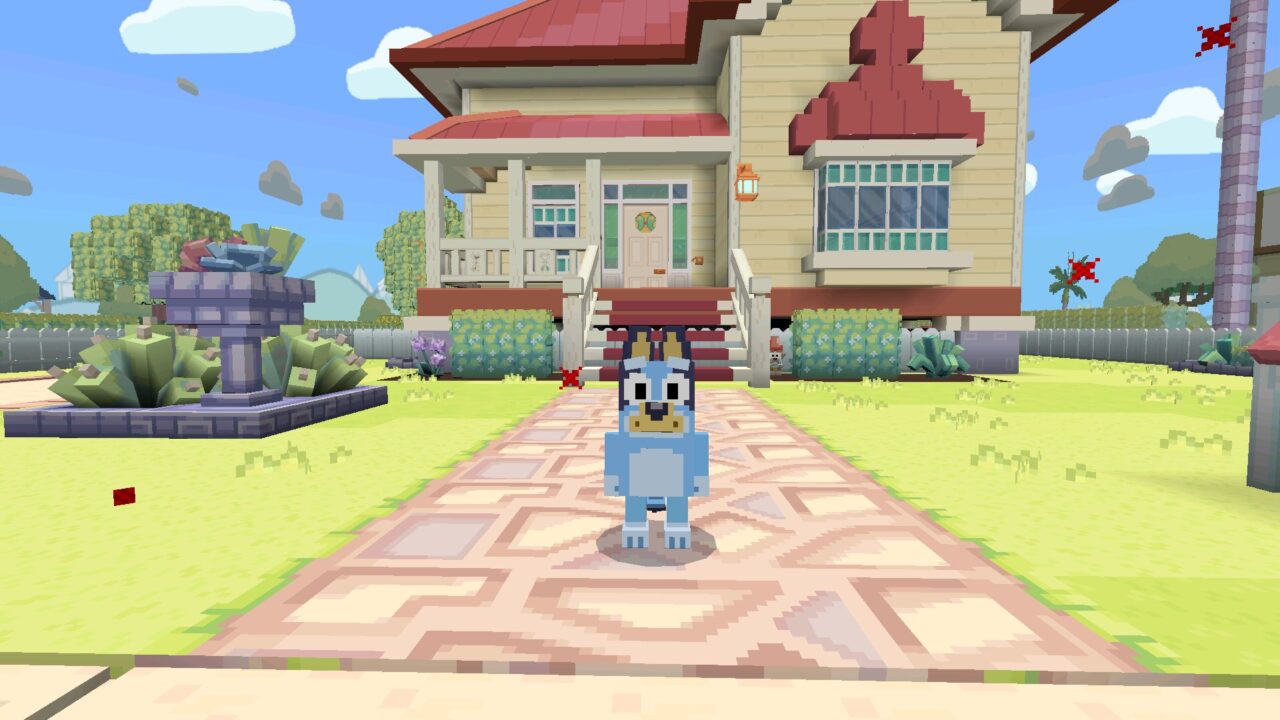Character from Blueys House for Minecraft PE