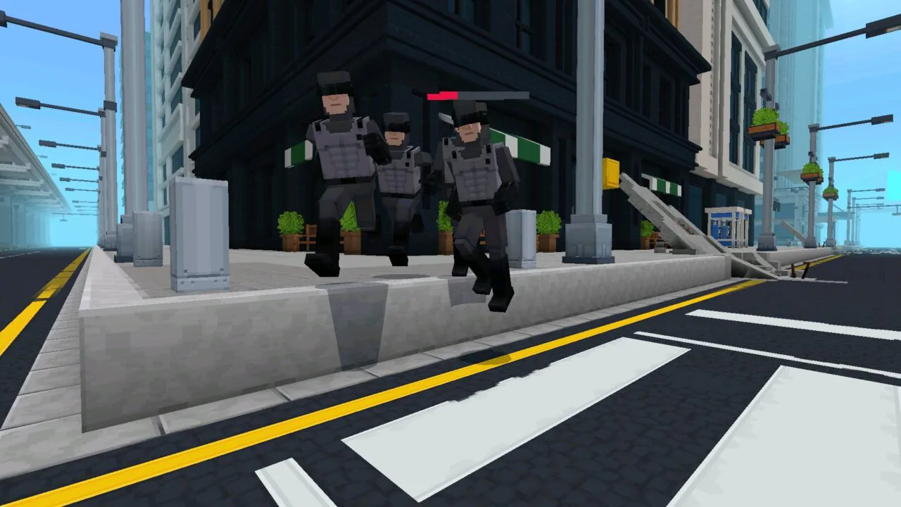 Fight from The Incredibles Mod for Minecraft PE