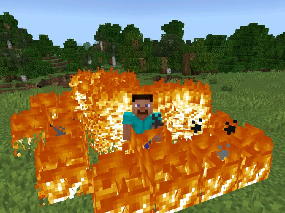 Fireman Mod for Minecraft PE