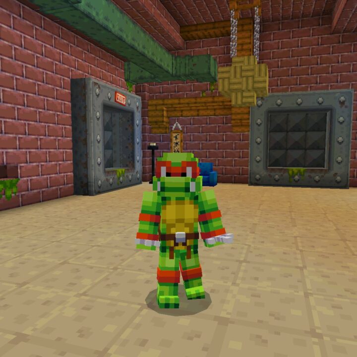 Ninja Turtles Mod for Minecraft PE