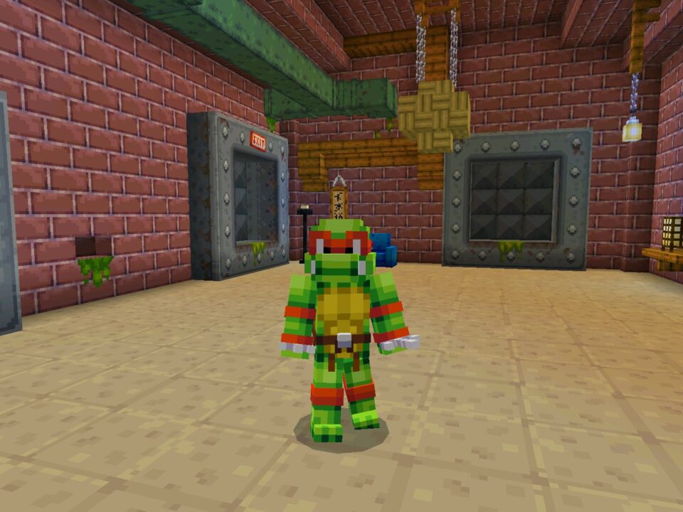 Ninja Turtles Mod for Minecraft PE