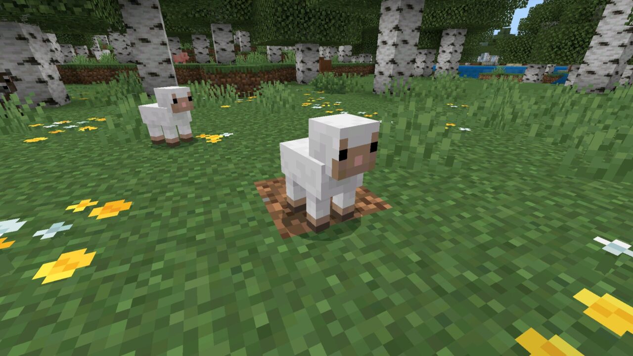 Lambs from Minecraft 26