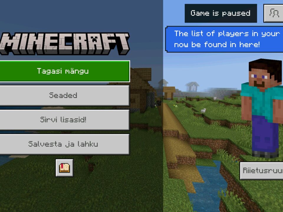 Estonian Language Texture Pack for Minecraft PE