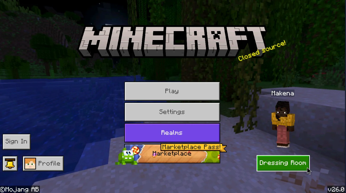 Download Minecraft 26.0 APK (1.26.0) for Android – Free Version