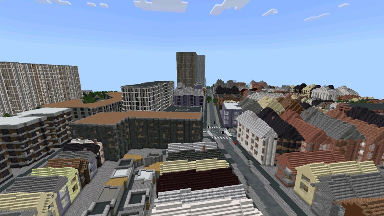 Brooklyn from New York City Map for Minecraft PE