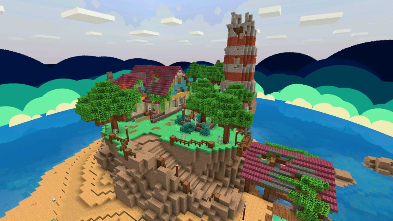Seaside Story Mod for Minecraft PE