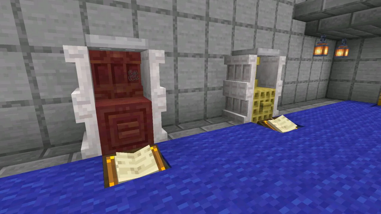 Settings from Blue Lock Rivals Mod for Minecraft PE