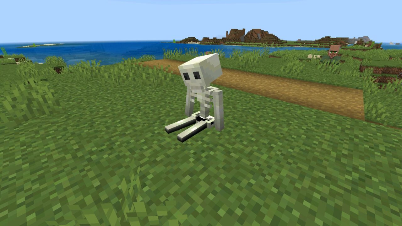 Skeleton from Mistwalkers Mod for Minecraft PE