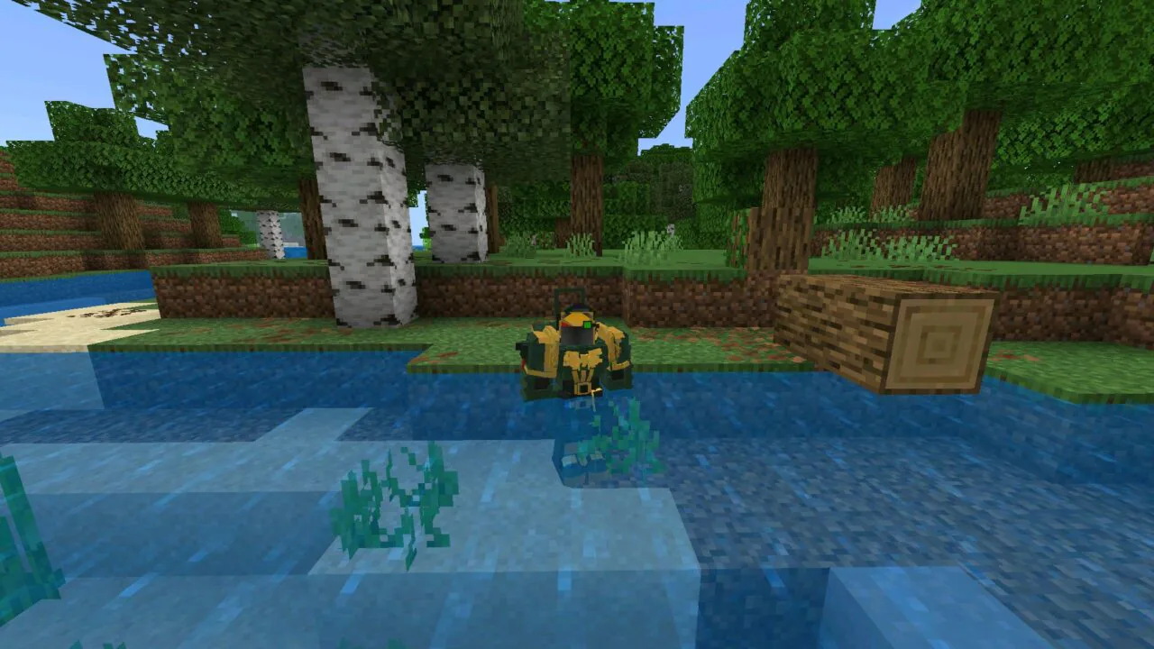 Soldier from Warhammer 40k mod for Minecraft PE