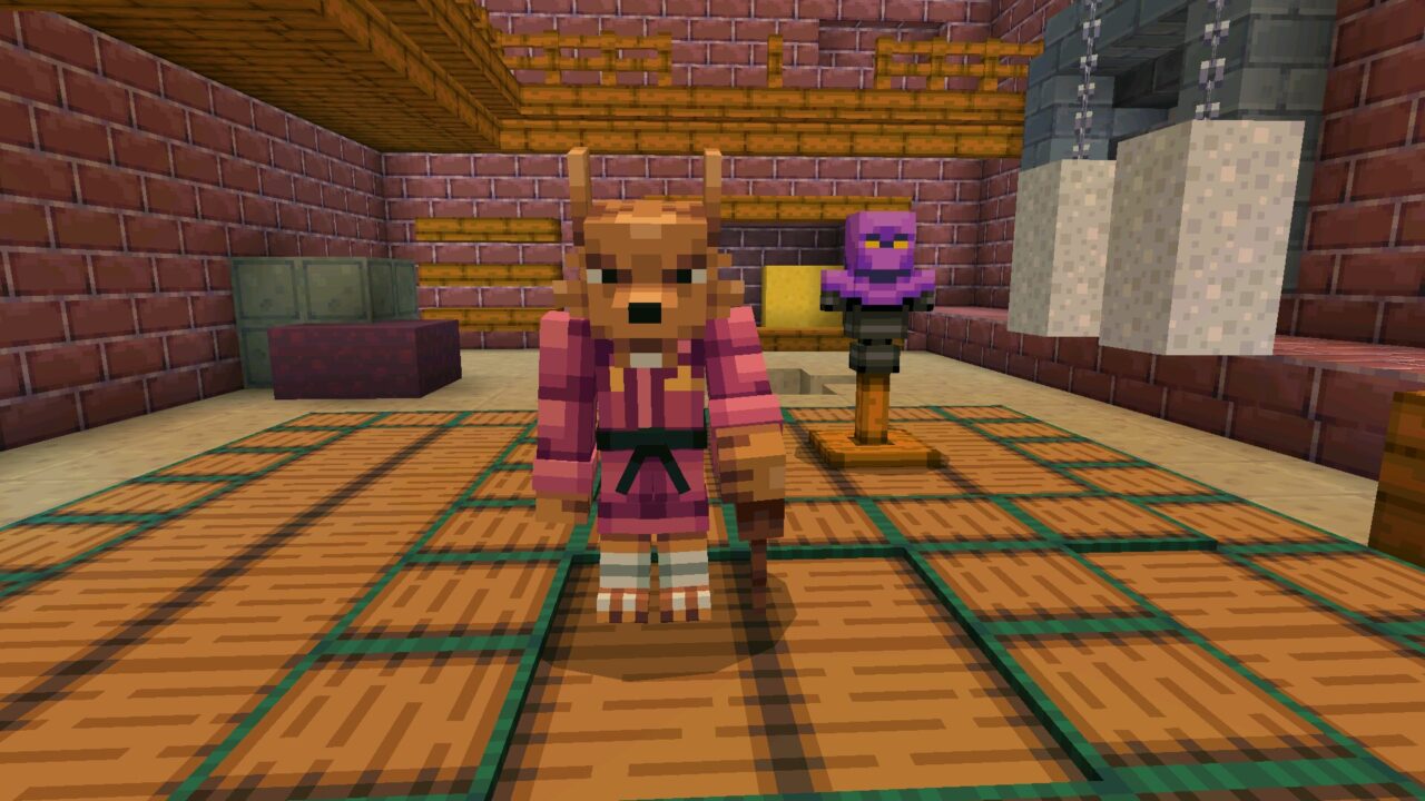 Splinter from Download Ninja Turtles Mod for Minecraft PE